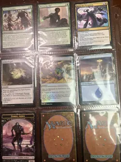 Magic The Gathering Binder Page Lot German Cards ! - Image 3
