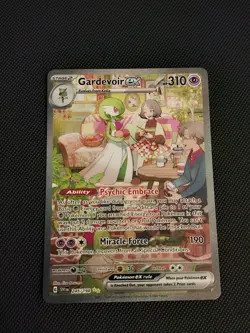 Pokemon Gardevoir EX TCG Holo Card 245/198 SV01 Scarlet & Violet Base Set - Image 1