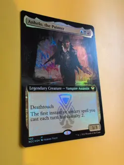 Anhelo, the Painter. FOIL BOrderless. NCC Mythic vampire Assassin MTG Card. - Image 3