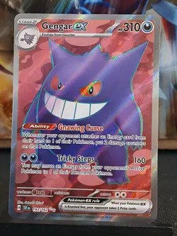 Gengar ex 193/162 SV05: Temporal Forces Pokemon Card - Image 2