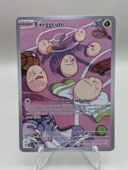 Pokemon TCG Exeggcute 192/191 Surging Sparks Illustration Rate Holo Card - Image 1