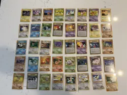 Lot of 40 Pokemon Japanese Pocket Monsters Cards- Near Mint/ Light Play LOT #11 - Image 1