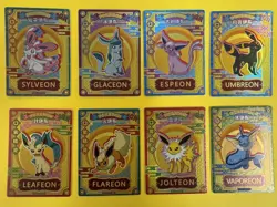 Lot Of 8 Elf/Eif Baby QR Eeveelutions Set Pokemon Cards Chinese All NM! Non-TCG - Image 1
