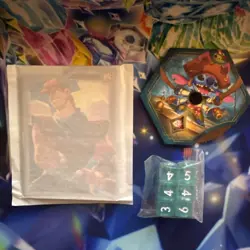 Disney Lorcana - Azurite Sea Trove Contents Lore Counter Dice and Card Dividers - Image 4