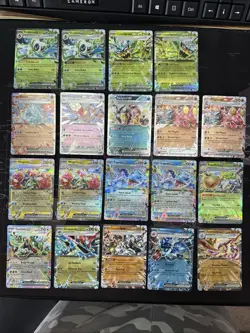 19 Card Lot Pokemon EX Ogerpon Lapras Wugtrio Cyclizar Gyarados - Image 1