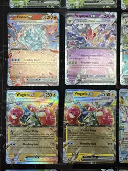 19 Card Lot Pokemon EX Ogerpon Lapras Wugtrio Cyclizar Gyarados - Image 5