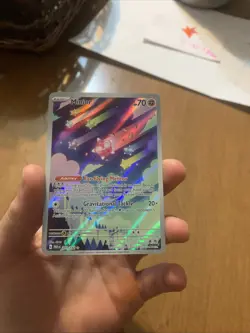 Pokemon TCG Minior Card 201/182 Paradox Rift Holo Illustration Rare NM Condition - Image 1