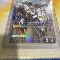 Gundam Card Game Dual Impact Tallgeese GD02-005 R + Alternate Art NM Pack Fresh - Image 4