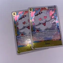 Zeus OP11-106 A Fist of Divine Speed Foil Rare (x2 Cards) - Image 1