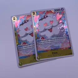 Zeus OP11-106 A Fist of Divine Speed Foil Rare (x2 Cards) - Image 2