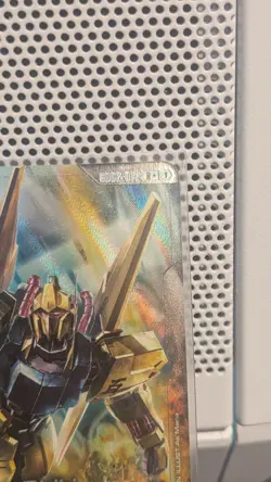 GUNDAM DUAL IMPACT - HYAKU SHIKI R+ Card GD02-072 HOLO FOIL MINT - Image 2