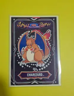 2025 POKEMON HALLOWEEN GLOW IN THE DARK LIMITED EDITION - CHARIZARD CARDS - Image 1