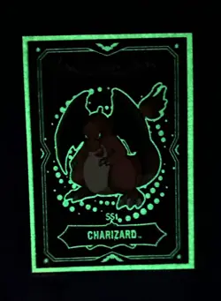 2025 POKEMON HALLOWEEN GLOW IN THE DARK LIMITED EDITION - CHARIZARD CARDS - Image 3