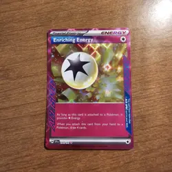 Pokemon TCG Enriching Energy 191/191SV08: Surging Sparks Ace Spec Rare Holo Card - Image 1