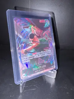 Roronoa Zoro Alt Art OP12-020 Jap One Piece Card - Image 1