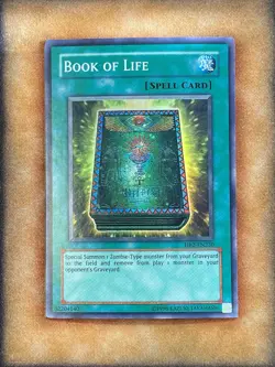 Yugioh Book of Life DB2-EN230 Super Rare NM - Image 1