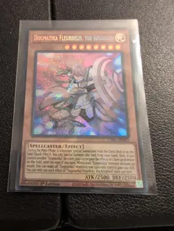 Yu-Gi-Oh! Dogmatika Fleurdelis, the Knighted CH01-EN015 * Secret Rare 1st Ed - Image 1