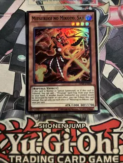 Mitsurugi No Mikoto, Saji Super Rare OP29-EN006 Yugioh - Image 1