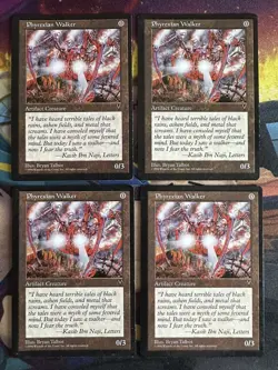 4x Phyrexian Walker- Visions- Mtg Magic the Gathering Cards - Playset- LP - Image 3