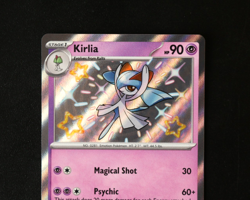 Pokemon Card TCG - Kirlia 154/091 - Paldean Fates - Baby Shiny Rare - NM ⭐ - Image 2