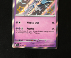 Pokemon Card TCG - Kirlia 154/091 - Paldean Fates - Baby Shiny Rare - NM ⭐ - Image 3