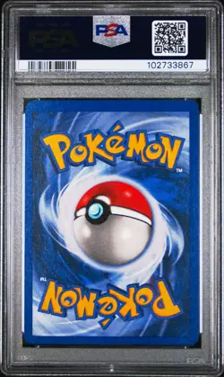 PSA 9 Growlithe 28/102 Base Set Pokemon Card WOTC 1999-2000 4th Print - Mint - Image 2