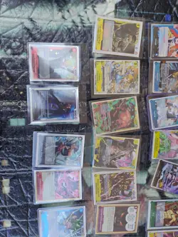 One Piece Card Game. Card Lot All Foils 112 Cards Various Sets - Image 3