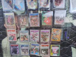 One Piece Card Game. Card Lot All Foils 112 Cards Various Sets - Image 5