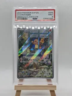 2023 Obsidian Flames Charmander Promo Card #44 PSA 9 - Image 1