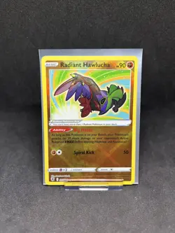 Pokemon card - Radiant Hawlucha 081/189 Rare! Astral radiance! TCG! Pack fresh! - Image 1