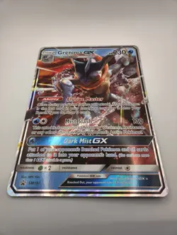 Pokemon TCG Greninja GX SM Black Star Promo SM197 Jumbo Oversized Card New/Mint - Image 1