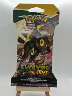 Evolving Skies Umbreon Sleeved Booster Pack New Sealed Pokemon Card TCG - Image 1