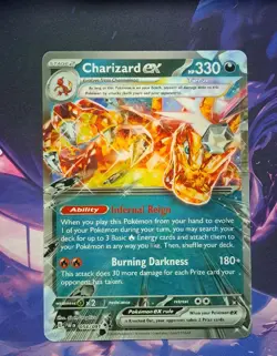 Pokemon TCG Charizard EX 196 Black Star Promo Jumbo Card MINT Condition - Image 2