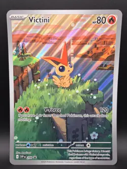 Pokemon TCG Victini 208 SVP Jumbo Card Promo Oversized Card Near Mint - Image 2