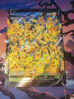 Pikachu V-UNION Jumbo Card Holo - Image 1