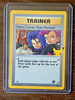 Pokemon Card - Here Comes Team Rocket! Team Rocket 15/82 Holo Rare NMNEAR MINT!! - Image 1