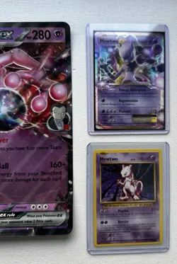 Team Rockets Mewtwo EX 205 + Jumbo Card Promo + Mewtwo 51/108 + Mewtwo Ex 52/108 - Image 3
