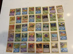 Lot of 40 Pokemon Fossil Cards- Near Mint/ Light Play LOT #14 - Image 1