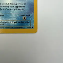 Shellder 54/62 Common 1st Edition Fossil Pokemon Card - Image 4