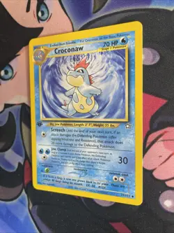 Pokemon Card Croconaw Neo Genesis 1st Edition Uncommon 31/111 Near Mint - Image 3
