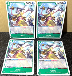 Okiku (Tournament Pack Vol. 4) OP01-035 One Piece Promotion Cards Playset - Image 1