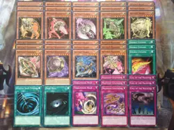 Yugioh Budget Artifact 40 Card Deck Call of the Haunted Dark Hole Double Cyclone - Image 1