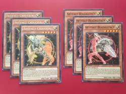 Yugioh Budget Artifact 40 Card Deck Call of the Haunted Dark Hole Double Cyclone - Image 2