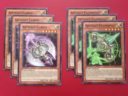 Yugioh Budget Artifact 40 Card Deck Call of the Haunted Dark Hole Double Cyclone - Image 3
