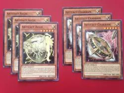 Yugioh Budget Artifact 40 Card Deck Call of the Haunted Dark Hole Double Cyclone - Image 4