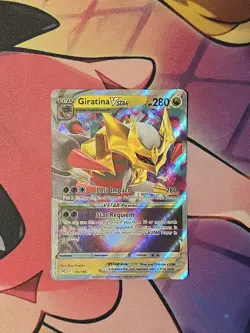 Pokemon TCG Prize Pack Series Cards #131/196 Giratina VSTAR - Image 1