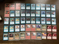 Magic the Gathering - 50 Card Lot Mixed Lot What U C U Get Some Rare MTG Lot #41 - Image 1