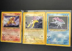 Vintage Neo Revelation 3 Card Lot. Entei, Raikou, Suicune!! - Image 1