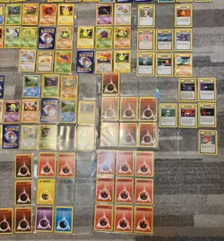 LOT OF 20 PLASTIC SLEEVES OF 1999 POKEMON CARDS GREAT PROTECTED CONDITION - Image 3