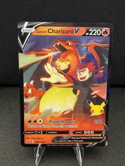 Lance's Charizard V SWSH133 SWSH: Sword & Shield Promo Cards Holo *Mint - Image 1